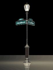 Streetlight with Signs